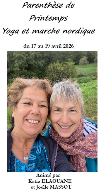 Stage Printemps 2026 - Yoga Katia El Aouane
